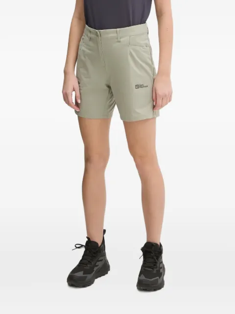 JACK WOLFSKIN belt-loop shorts Green A63785