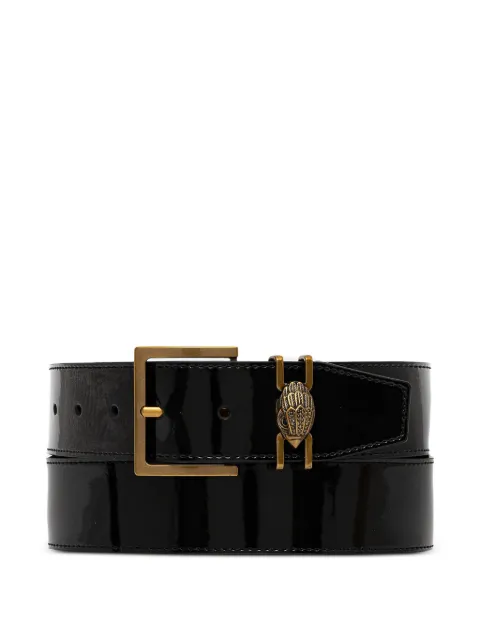 Kurt Geiger London Shoreditch leather belt Black 54109