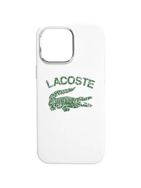 Lacoste logo-detail iPhone 16 Pro Max case White LCHMP16XUCRH
