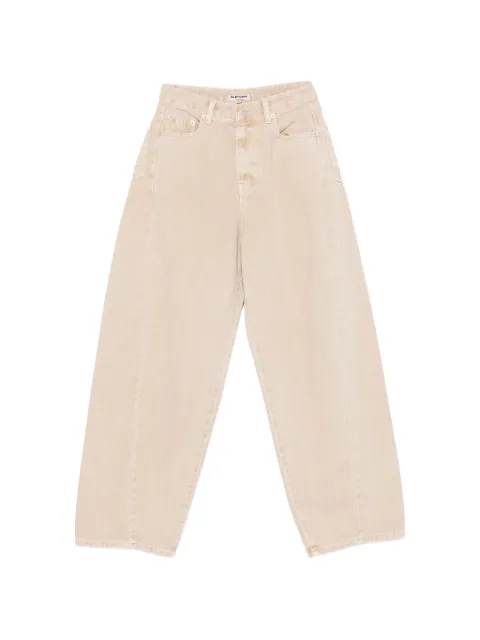 La Piscine asymmetric denim jeans Neutrals LS261WP003TW033