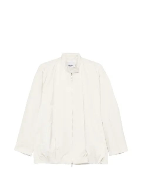 La Piscine zip bomber jacket Neutrals LS261WO010RA011