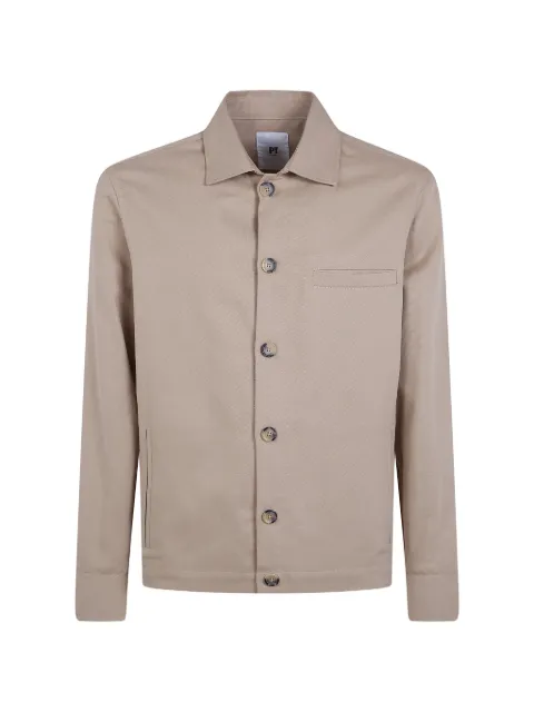 PT Torino chest-pocket shirt jacket Neutrals TL3SGB070TOR