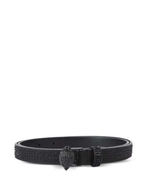 Kurt Geiger London embellished buckle belt Black 54120