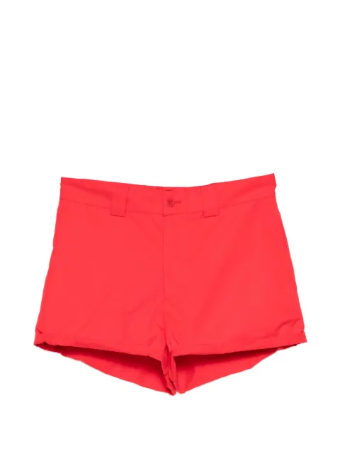 LII belt-loops button-fastening shorts Red SS26UB202RED