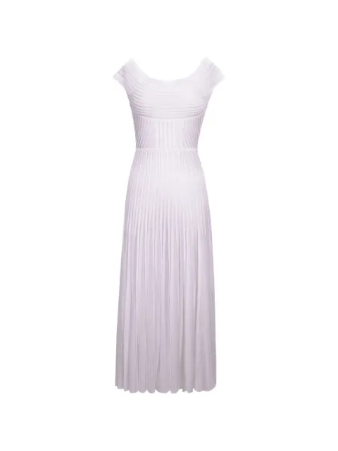 Gemy Maalouf off-shoulder midi dress White LPS237013MD