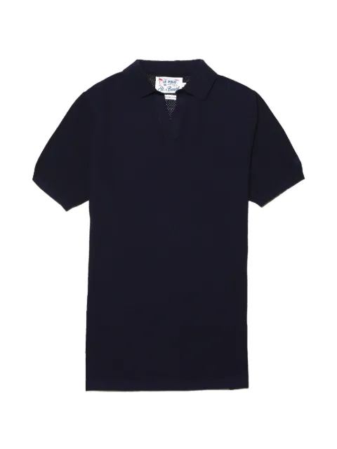 MC2 Saint Barth collar T-shirt Blue SLO0009