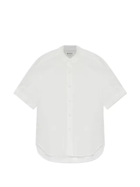 Róhe short-sleeve shirt White 61920268