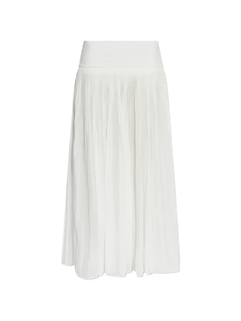 Róhe pleated maxi skirt White 61932139