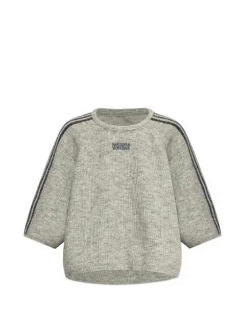 American Vintage striped jumper Grey VITO18NE26