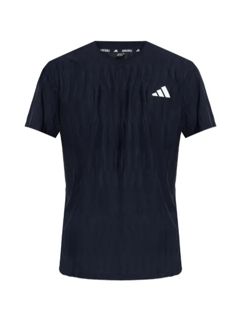 adidas logo-detail T-shirt Blue KH4301