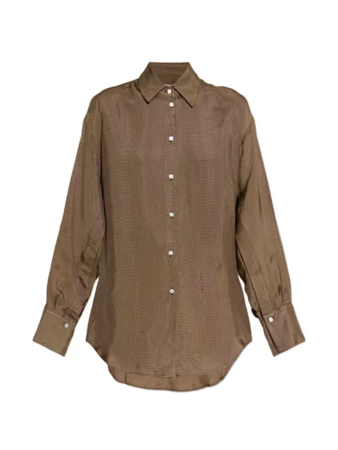 Róhe button-up shirt Brown 41919016