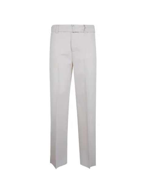 Lardini belted trousers Neutrals PAINDROIF66407