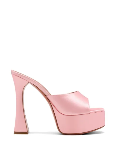 Amina Muaddi 140mm Dalida heeled sandals Pink 16S365892DAL