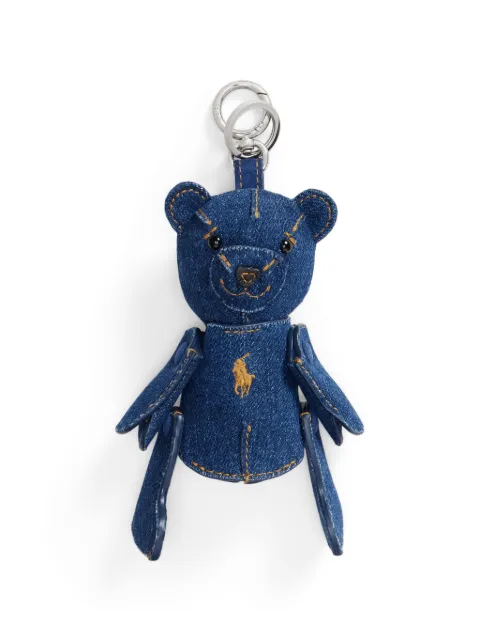 Polo Ralph Lauren Polo-Bear denim bag charm Blue 427P14990001