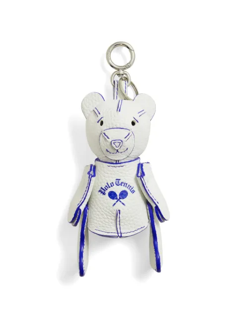 Polo Ralph Lauren Polo Bear leather bag charm White 427P18508001