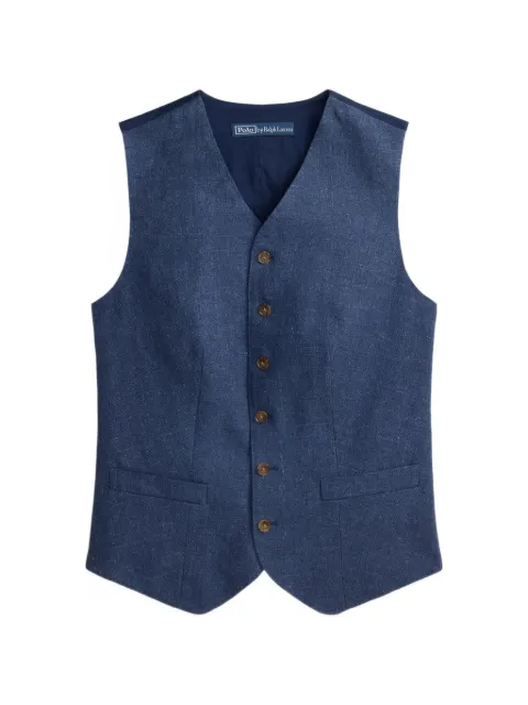 Polo Ralph Lauren buttoned vest Blue 211B17235001