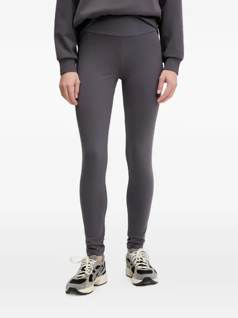 Ea7 Emporio Armani logo-plaque leggings Grey 7W000080AF12484