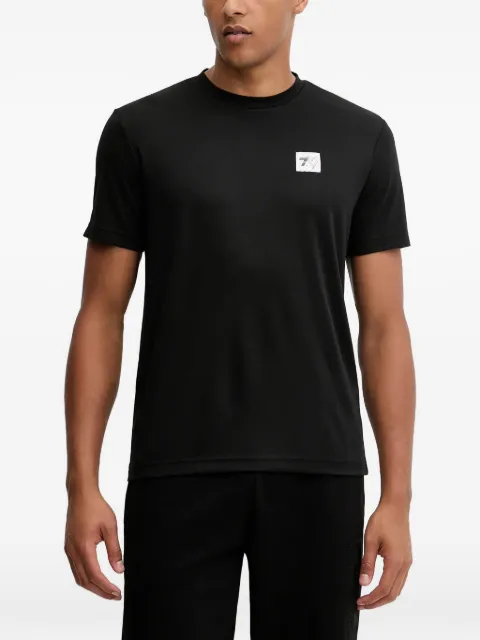 Ea7 Emporio Armani logo-patch T-shirt Black 7X000041AF24318