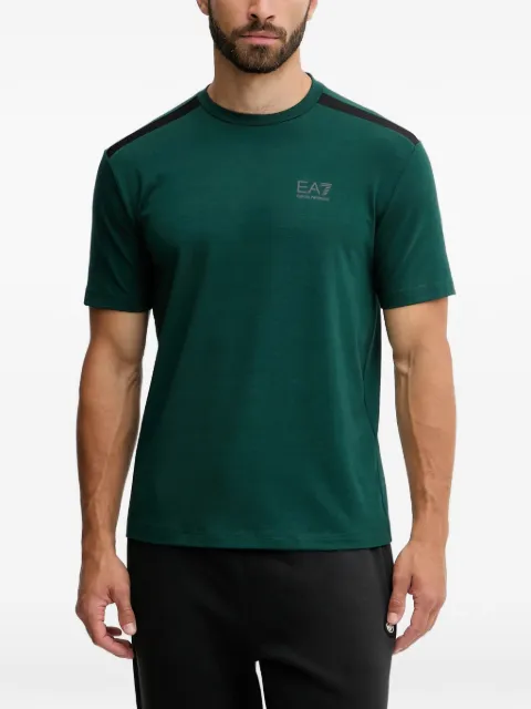 Ea7 Emporio Armani logo-detail T-shirt Green 7M000656AF13956