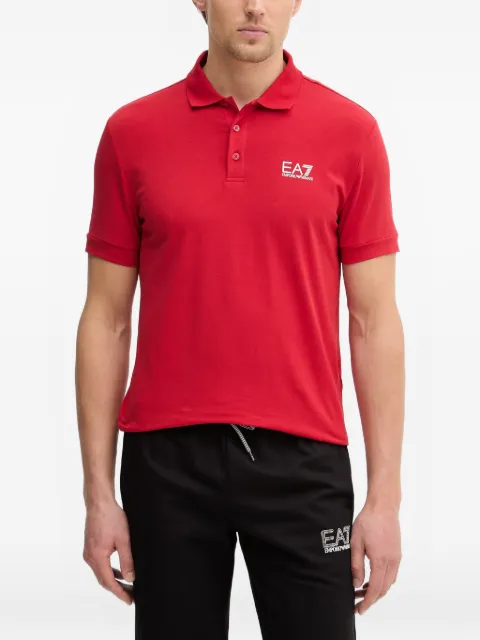 Ea7 Emporio Armani logo polo shirt Red 8NPF14PJVQZ