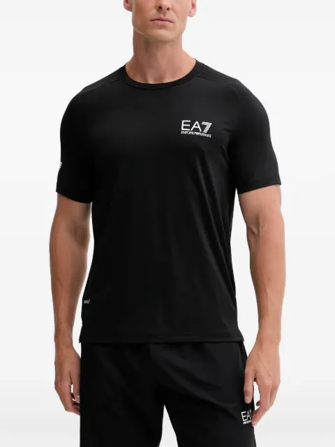 Ea7 Emporio Armani chest logo T-shirt Black PJEMZ8NPT22
