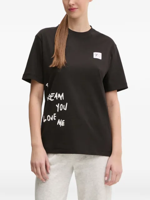 Ea7 Emporio Armani print-detail T-shirt Black 7X000032AF13243