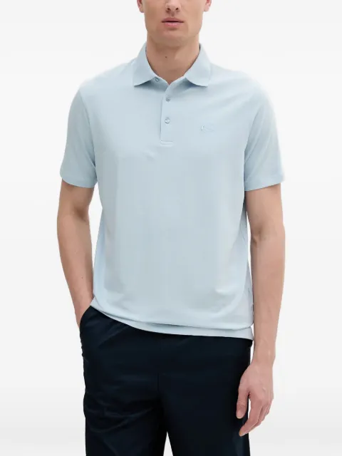 Karl Lagerfeld logo-embroidered polo shirt Blue 745750552221