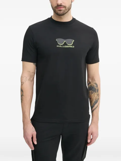 Karl Lagerfeld sunglasses-print T-shirt Black 755400552235