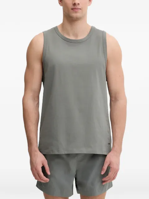 Karl Lagerfeld logo-print tank top Grey B1M460122