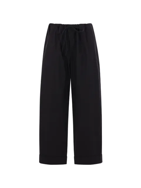 The Row Delano drawstring trousers Black 10772W2517