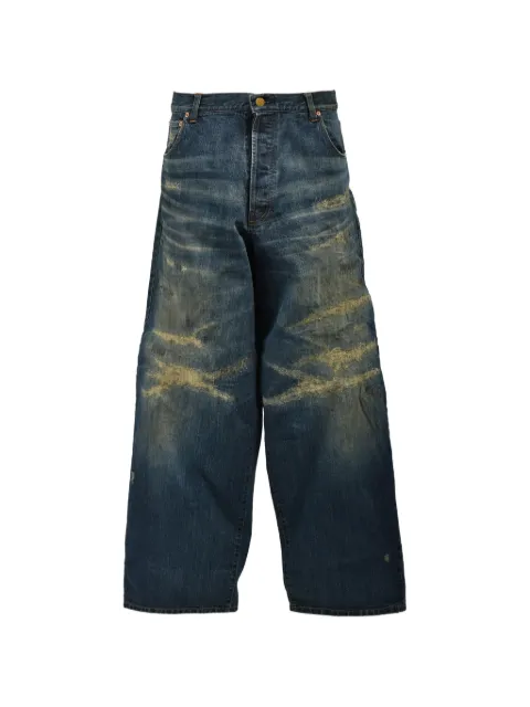 KAMIYA button-fastening jeans Blue G16PT043IND