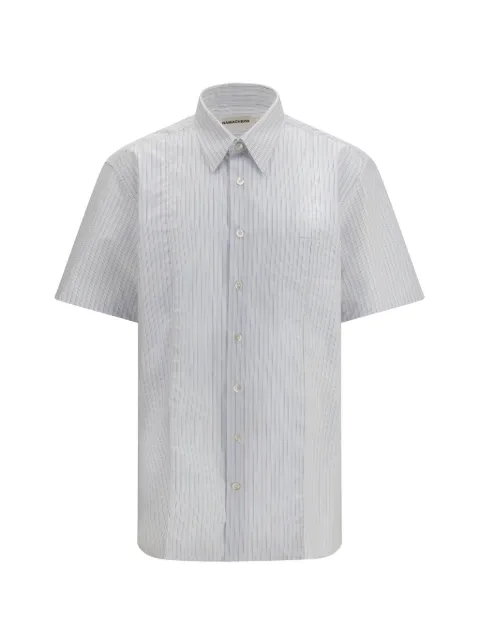 Namacheko Cordelia striped short-sleeves shirt White NS26408WN1495