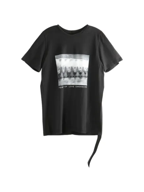 Rick Owens DRKSHDW graphic-print T-shirt Black DU01F4250RNEP4P