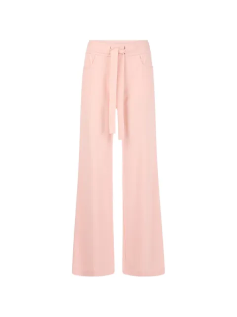 MARCCAIN belted wide-leg trousers Pink AS8158J58