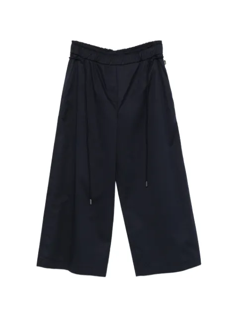 MARCCAIN Willmar drawstring-waist trousers Blue AP8162W40