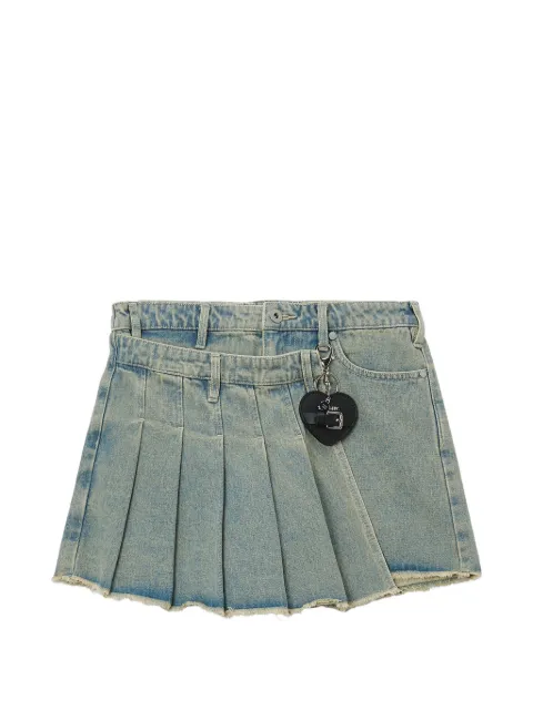 Musium Div. frayed shorts Blue MMUSPW01238Y