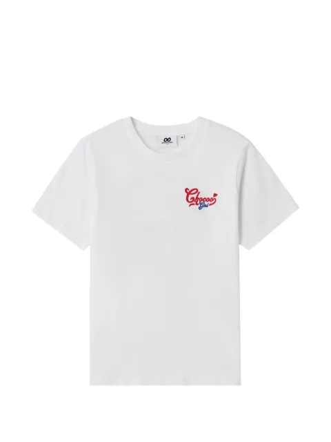 CHOCOOLATE short-sleeve logo-print T-shirt White B1XTEW01048X