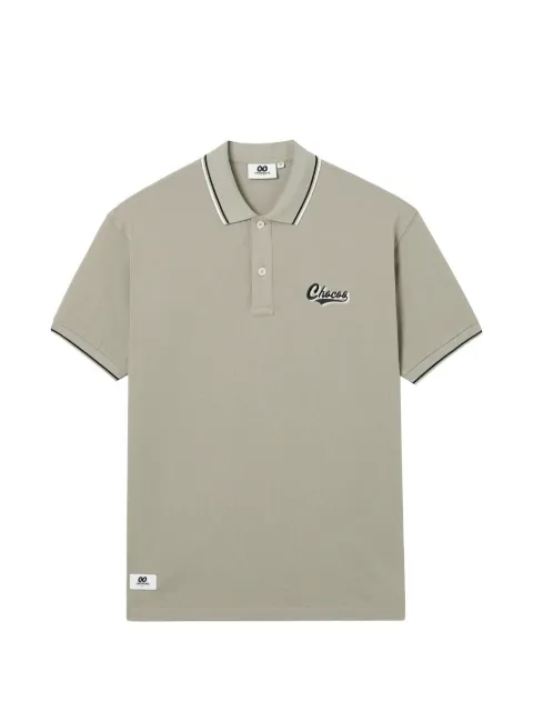 CHOCOOLATE logo trim polo shirt Neutrals B1XPOM00780X