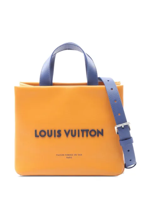 Louis Vuitton Pre-Owned 2021-2025 Mini Autres Cuirs Shopper Tote satchel Orange MDP6STVWQ59NQSES