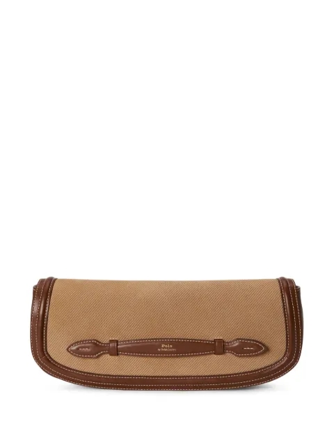 Polo Ralph Lauren medium Bellport long-flap clutch Brown 428P11043001