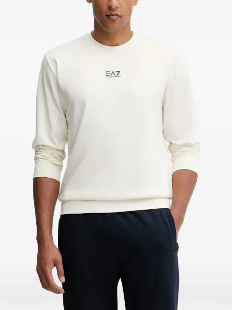 Ea7 Emporio Armani crew-neck sweatshirt Neutrals 8NPM30PJVRZ