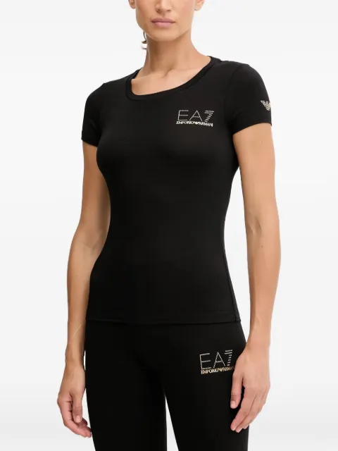 Ea7 Emporio Armani logo t-shirt Black TJDQZ8NTT65