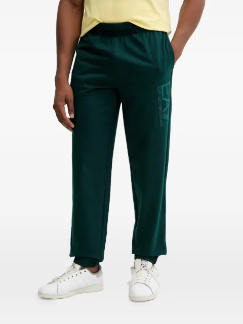 Ea7 Emporio Armani logo-print track pants Green AF135127M000906