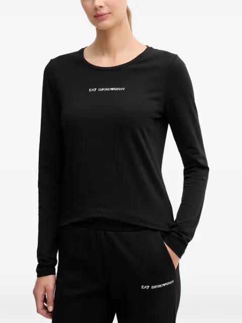 Ea7 Emporio Armani long-sleeved T-shirt Black 7W000531AF12115