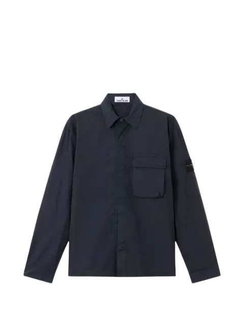 Stone Island chest-pocket shirt Blue L1S151200032S0003