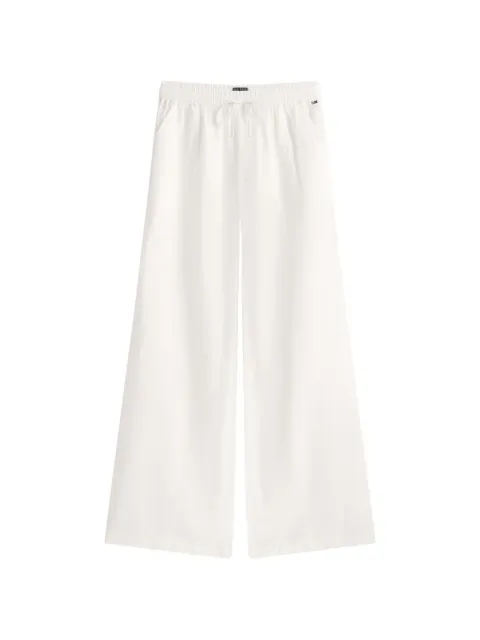 Tommy Hilfiger drawstring palazzo pants White DW0DW22285YBL