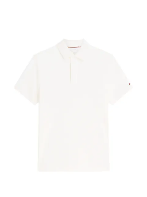 Tommy Hilfiger logo-detail polo shirt Neutrals MW0MW41513Z00