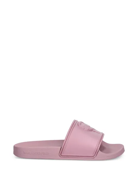 Karl Lagerfeld Ikonik Karl slides Pink KL80919MVRG