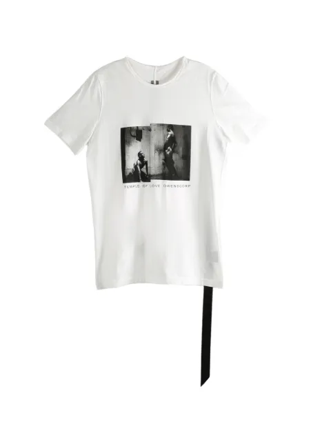 Rick Owens DRKSHDW graphic T-shirt White DU01F4250RNEP4P