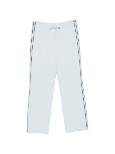 MARCCAIN side-stripe track pants Blue AS8135J12